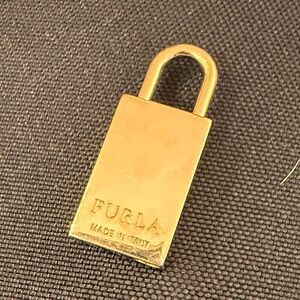Furla gold lock for a bag - AUTHENTIC